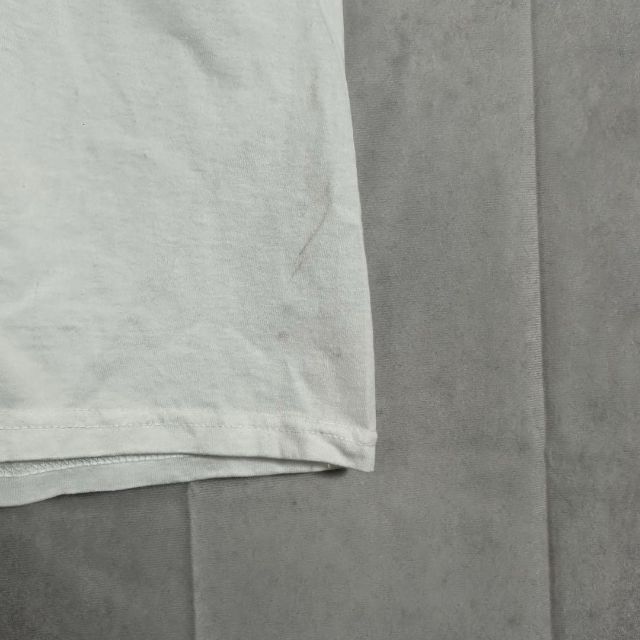 Anvil(アンビル)のanvil Tシャツ　USA製　無地　プレーン　ホワイト　Lサイズ メンズのトップス(Tシャツ/カットソー(半袖/袖なし))の商品写真