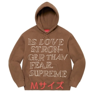 シュプリーム(Supreme)のSupreme Stronger Hooded Sweatshirt M(パーカー)