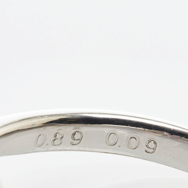 K18WG ホワイトゴールド リング 指輪 ピンクサファイア 0.89ct ダイヤ 0.09ct 【1-0095906】