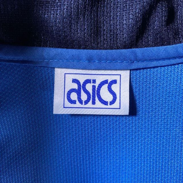 asics   s asics ハーフジップ トラックジャケット ジャージ 水色 M