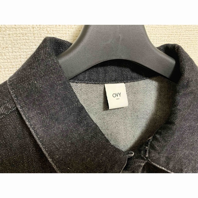 OVY Japan Black Washed Denim Jacket OVY Japan Black Washed Denim Jacket