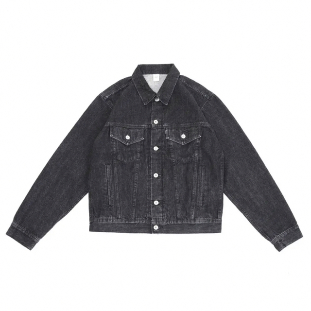 OVY Japan Black Washed Denim Jacket OVY Japan Black Washed Denim Jacket