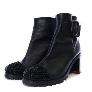 クリスチャンルブタン(Christian Louboutin)のクリスチャンルブタン オリビア スノ ブーツ 37.5 黒 3181143(ブーツ)