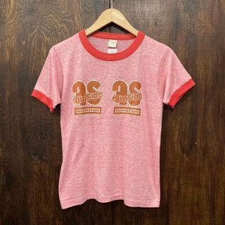 sportswear - sportswear 70s ビンテージ リンガーTシャツ レディース古着