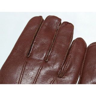 パステルオリーブ 希少 Dentsより格上 Fownes 30s イギリス