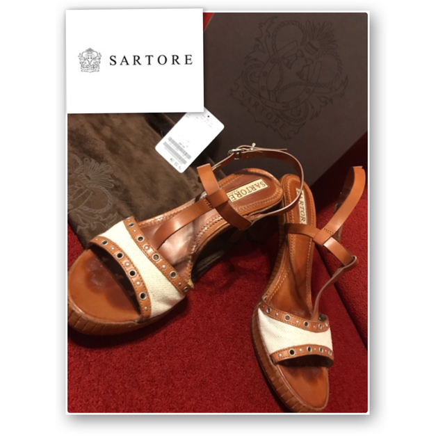 SARTORE(サルトル)のSARTORE  サルトル　サンダル　36 1/2 レディースの靴/シューズ(サンダル)の商品写真