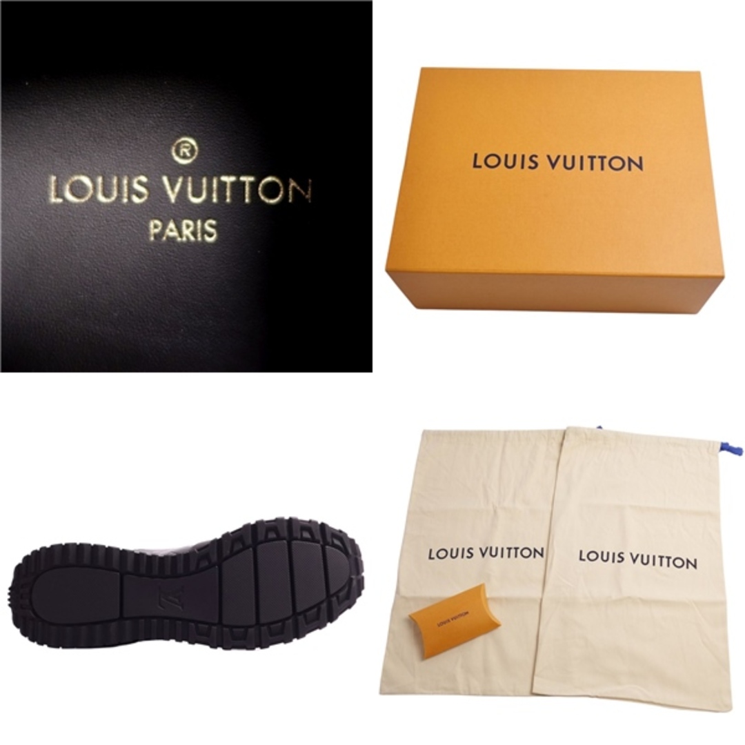 未使用 ルイヴィトン LOUIS VUITTON スニーカー ランナウェイ・ライン イリデセント モノグラム メンズ 8 1/2(27cm相当) ブラック