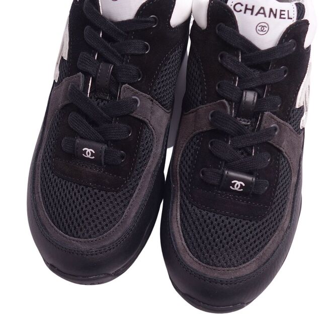 新発売の レースアップシューズ CHANEL CHANELレースアップシューズ 新発売の レースアップシューズ CHANEL CHANELレースアップシューズ