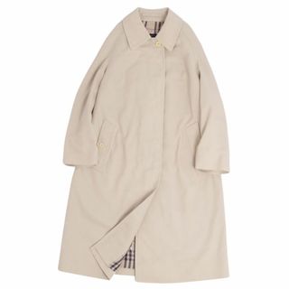 バーバリー(BURBERRY)の美品 Vintage バーバリー Burberrys コート ステンカラーコート バルマカーンコート コットン アウター レディース 40(M相当) ベージュ(その他)