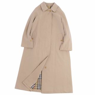 バーバリー(BURBERRY)のVintage バーバリー Burberrys コート 英国製 ステンカラーコート バルマカーンコート コットン100％ アウター メンズ 8(M相当) ベージュ(その他)