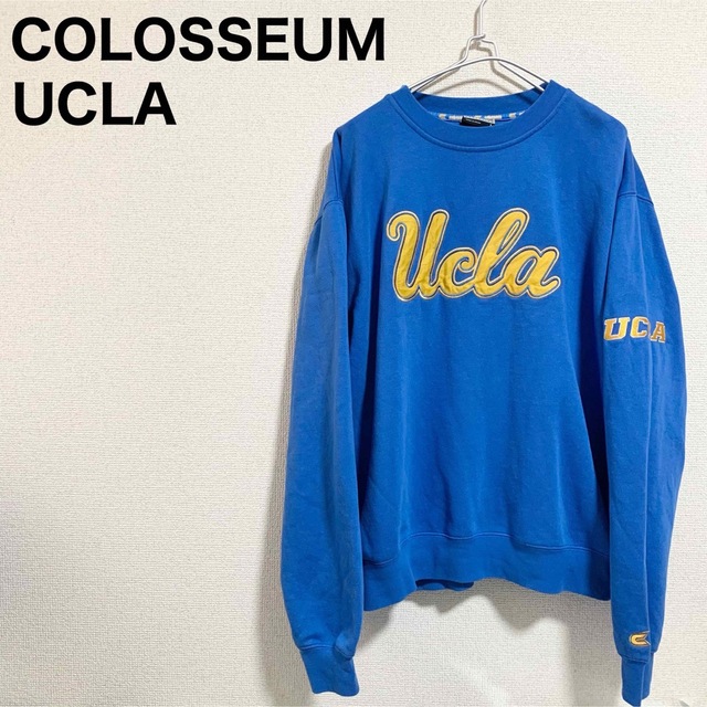 colosseum スウェット UCLA メンズL 青 ビッグロゴ カレッジ - スウェット