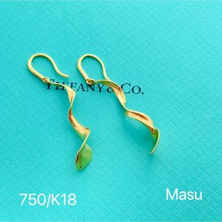 ティファニー(Tiffany & Co.)の希少TIFFANY&Co.ティファニーオーキッドピアスK18(ピアス)