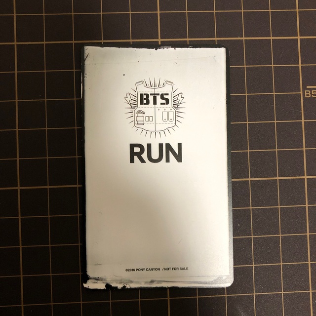 BTS RUN 握手会 トレカ ジョングク 1