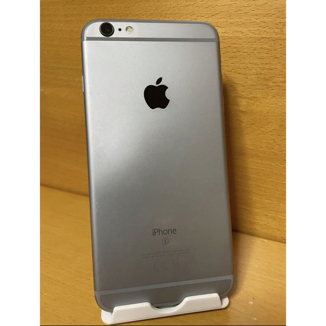 Apple(アップル)の本体SIMフリーiPhone 6s Plus Space Gray 16 GB スマホ/家電/カメラのスマートフォン/携帯電話(スマートフォン本体)の商品写真