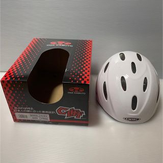 オージーケーカブト(OGK KABUTO)の【新品未使用】OGK KABUTO  CLIFF （colorホワイト）自転車(ヘルメット/シールド)