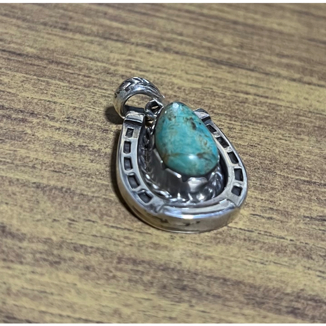 INDIAN JEWELRY - お値下げ中 希少なグリーンターコイズホースシュー