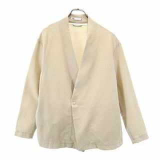 ザラ(ZARA)の未使用 ザラ チェック シアサッカー ジャケット S ベージュ系 ZARA メンズ 【中古】  【230414】(ダッフルコート)