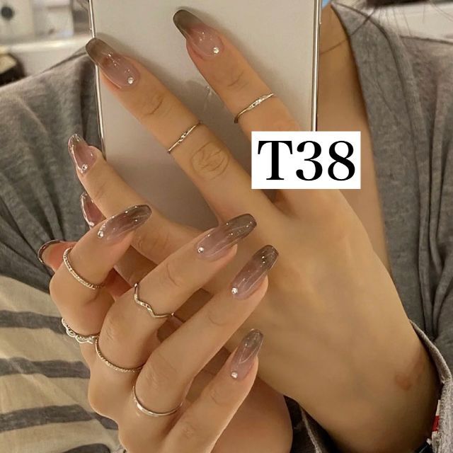 しいです 現品のみ♡ネイルチップ♡個性派ネイル♡クリアネイル♡カラフルネイル Ⓗのみご カラフルネイルチップ