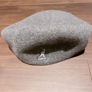 カンゴール(KANGOL)のキャップ　KANGOL グレー　ベレー帽　(キャップ)