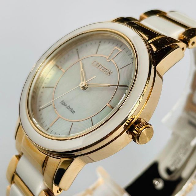 CITIZEN - 【新品】定価4.9万 シチズン エコドライブ マザーオブパール