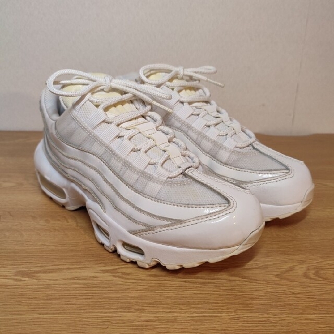 ★美品 大人気 NIKE WMNS AIR MAX 95 ALL WHITE