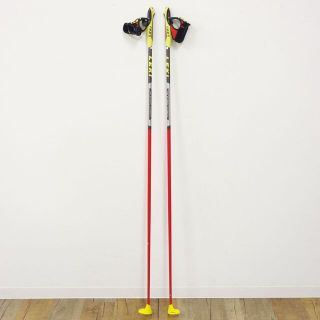 レキ(LEKI)のレキ LEKI クロスカントリー スキー ポール HM SUPER CARBON ULTRA LIGHTWEIGFT 140cm 320g カーボン ストック(ストック)