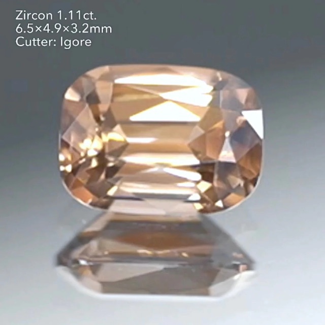 レディース【お客さま専用ページ】かどまるカット”のジルコン 1.11ct