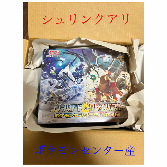 ポケモンカード ジムセット スノーハザード＆クレイバースト ナンジャモセット