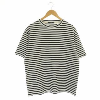 シップス(SHIPS)のシップス 21SS ライト ミラノリブ Tシャツ カットソー 半袖 ボーダー M(Tシャツ/カットソー(半袖/袖なし))