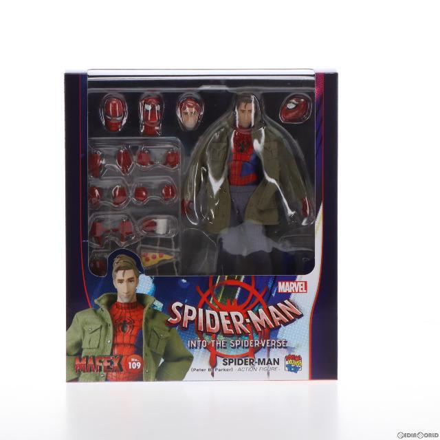 マフェックス No.109 MAFEX SPIDER-MAN(Peter B. Parker)(スパイダーマン ピーター B.パーカー) SPIDER-MAN:INTO THE SPIDER-VERSE 可動フィギュア メディコム・トイ