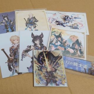 グラブル アーサー モルドレッド ひよこ班 クリアカード ブロマイド 特典(印刷物)