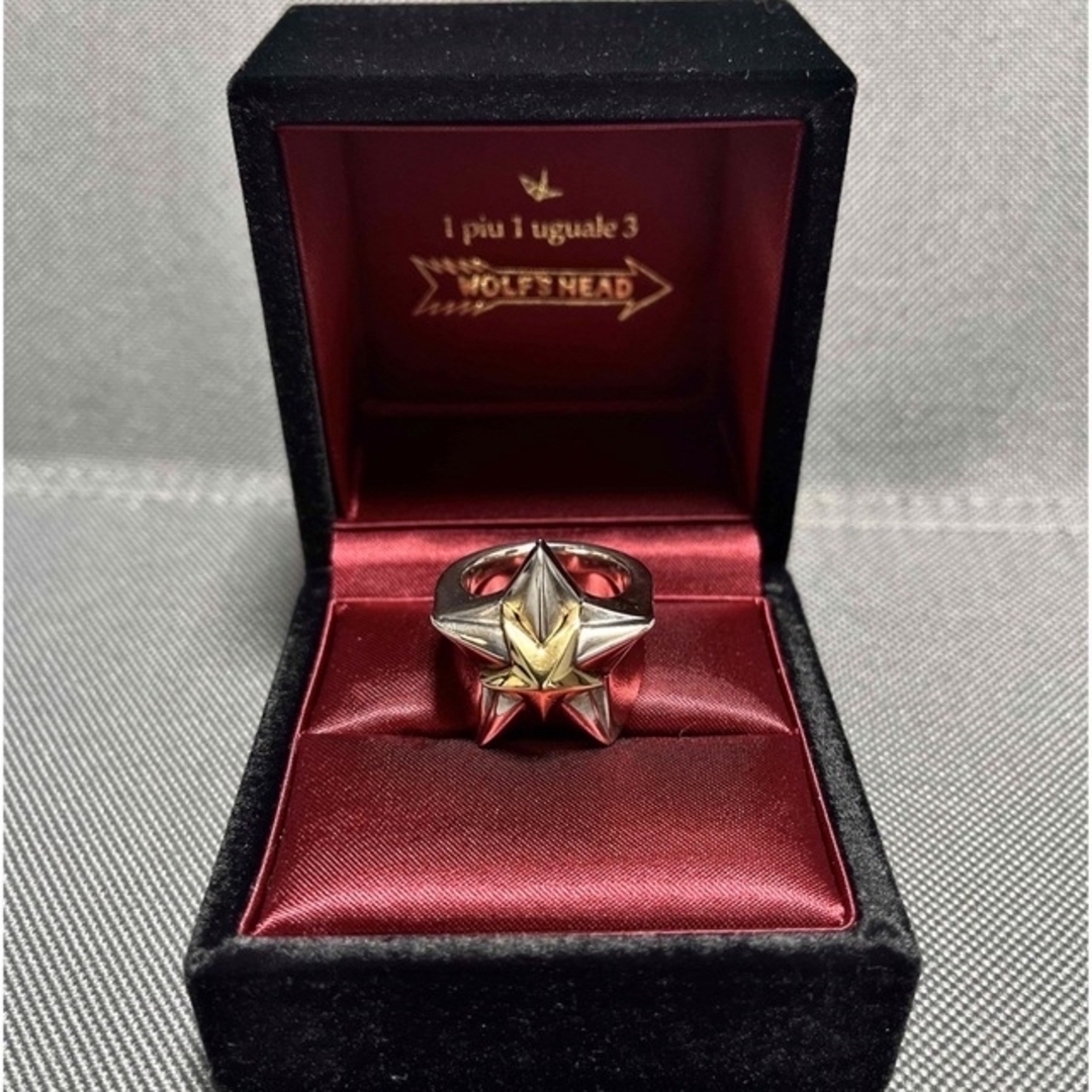 WOLF'S HEAD STAR RING19号