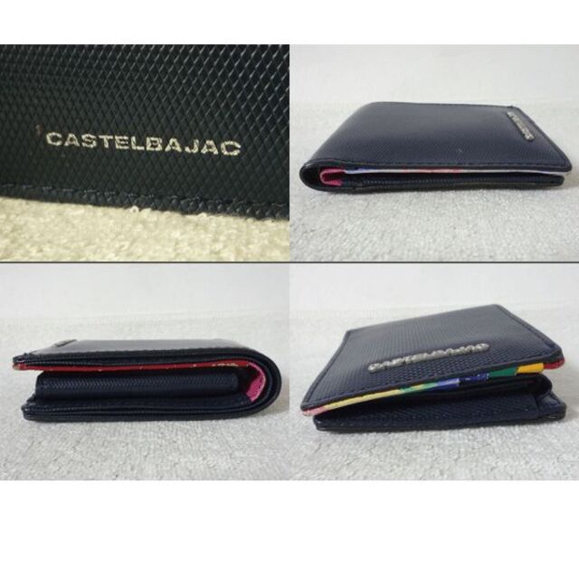 CASTELBAJAC(カステルバジャック)のカステルバジャック　CASTELBAJAC　二つ折り　財布　ウォレット　メンズ メンズのファッション小物(折り財布)の商品写真