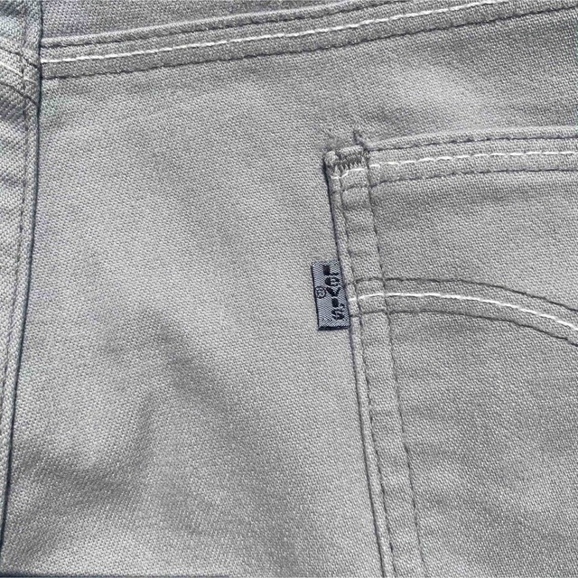 Levi's(リーバイス)のリーバイス フォーメン 80s  W38 L36 グレー ストレッチデニムパンツ メンズのパンツ(デニム/ジーンズ)の商品写真