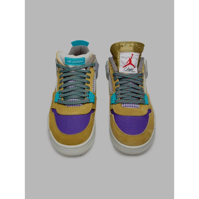 Union × Nike Air Jordan 4 Desert Moss | angeloawards.com