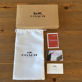 コーチ(COACH)のCOACH空き箱と巾着袋(ショップ袋)