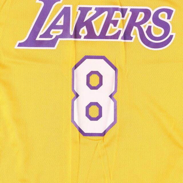 Champion(チャンピオン)の古着 90年代 チャンピオン Champion NBA LOS ANGELES LAKERS ロサンゼルスレイカーズ KOBE BRYANT コービーブライアント ゲームシャツ レプリカユニフォーム メンズM ヴィンテージ /evb000724 メンズのトップス(タンクトップ)の商品写真