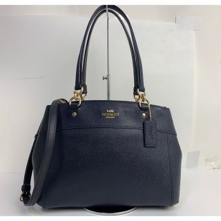 コーチ(COACH)の美品★コーチ COACH  レザー 2Way ショルダーバッグ トートバッグ(ショルダーバッグ)