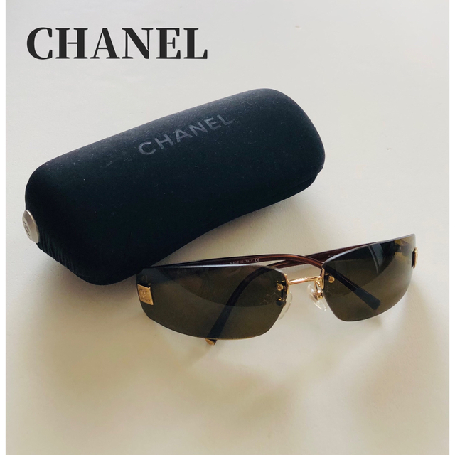CHANEL - 最終値下げ CHANEL シャネル スクエアサングラス 男女兼用の