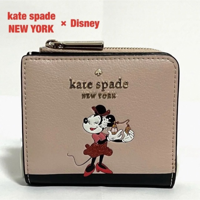 kate spade new york - kate spade NEW YORK×Disney 二つ折り財布