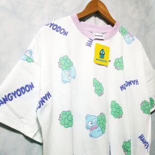 サンリオ(サンリオ)の新品　SANRIO　ハンギョドン　Tシャツ 半袖　マスカット(Tシャツ(半袖/袖なし))