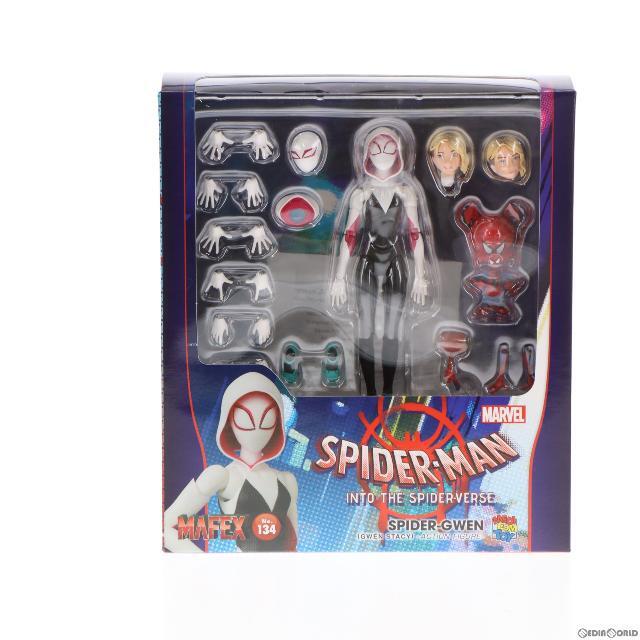 マフェックス No.134 MAFEX SPIDER-GWEN(GWEN STACY)(スパイダーグウェン グウェン・ステイシー) スパイダーマン:スパイダーバース 完成品 可動フィギュア メディコム・トイ