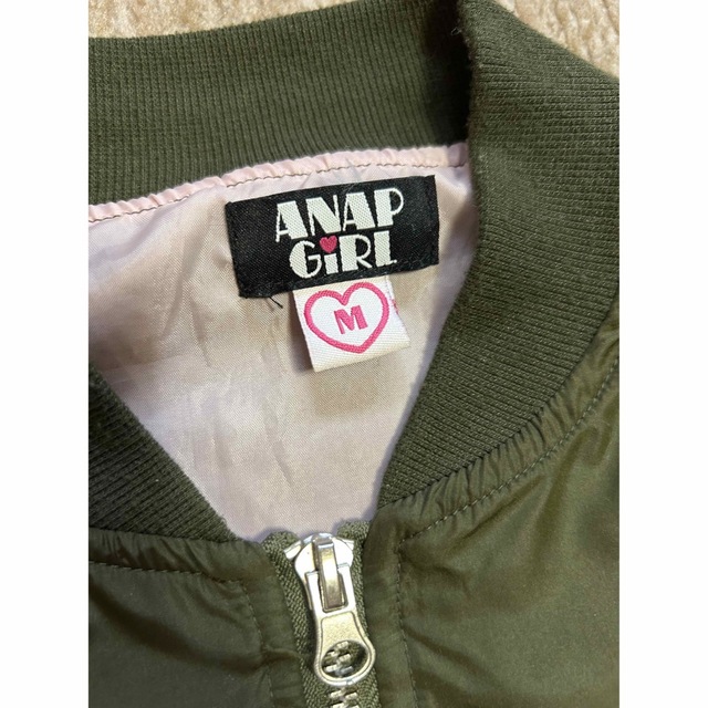 ANAP GiRL(アナップガール)のANAP GIRL キッズ ジャケット 上着 Mサイズ 150cm キッズ/ベビー/マタニティのキッズ服女の子用(90cm~)(ジャケット/上着)の商品写真