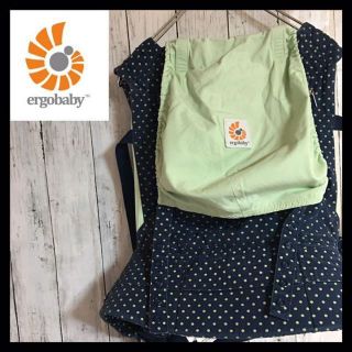 エルゴベビー(Ergobaby)の【入手困難】☆美品☆  ergobaby エルゴベビー  抱っこ紐  ドット柄(抱っこひも/おんぶひも)