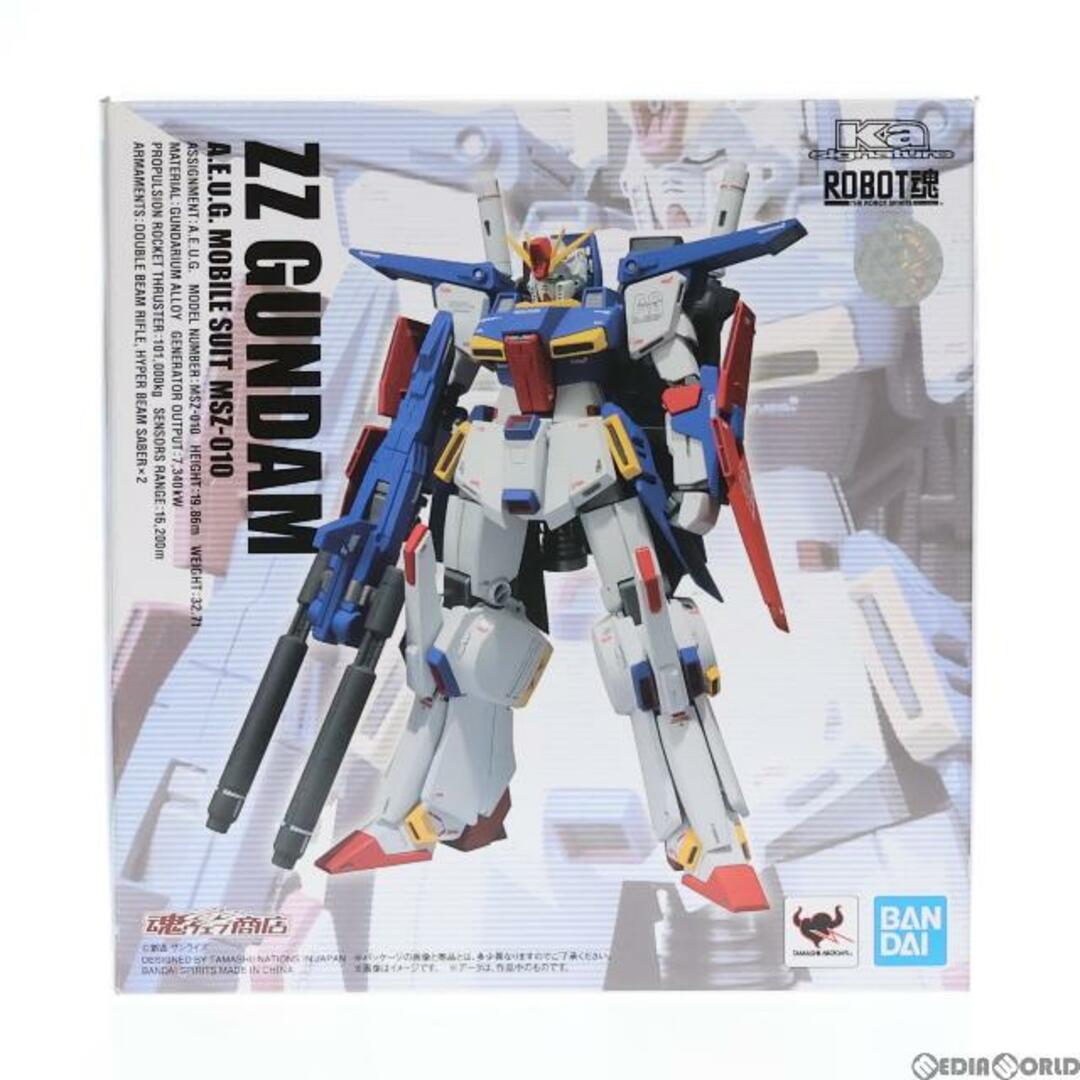 魂ウェブ商店限定 ROBOT魂(Ka signature)(SIDE MS) ZZガンダム 機動戦士ガンダムZZ(ダブルゼータ) 完成品 可動フィギュア バンダイスピリッツ