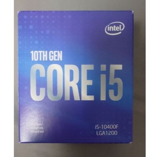 【中古】Intel Corei5 10400F　本体のみ(PCパーツ)