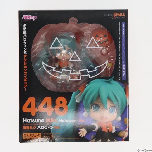 GOODSMILE ONLINE SHOP限定 ねんどろいど 448 初音ミク ハロウィンVer. キャラクター・ボーカル・シリーズ01 初音ミク 完成品 可動フィギュア グッドスマイルカンパニー