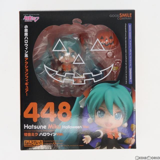 GOODSMILE ONLINE SHOP限定 ねんどろいど 448 初音ミク ハロウィンVer. キャラクター・ボーカル・シリーズ01 初音ミク 完成品 可動フィギュア グッドスマイルカンパニー 1