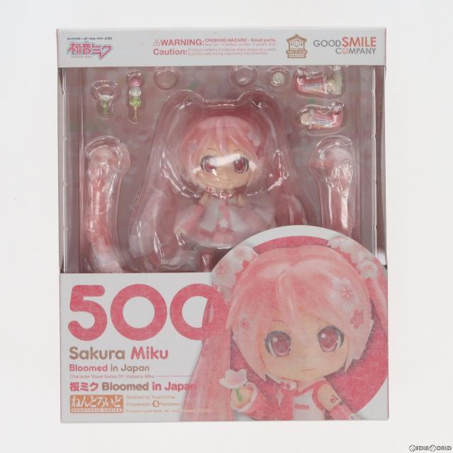 GOODSMILE ONLINE SHOP限定 ねんどろいど500 桜ミク Bloomed in Japan キャラクター・ボーカル・シリーズ01 初音ミク 完成品 可動フィギュア グッドスマイルカンパニー