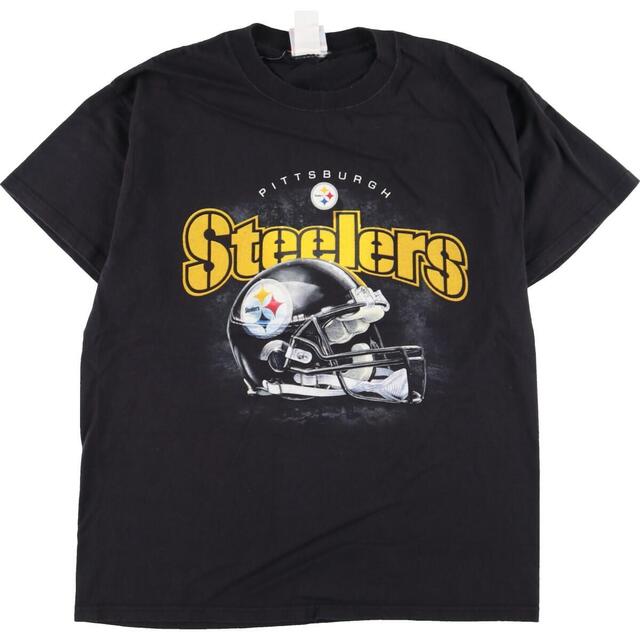 NFL NFL PITTSBURGH STEELERS ピッツバーグスティーラーズ スポーツプリントTシャツ メンズM /eaa327277